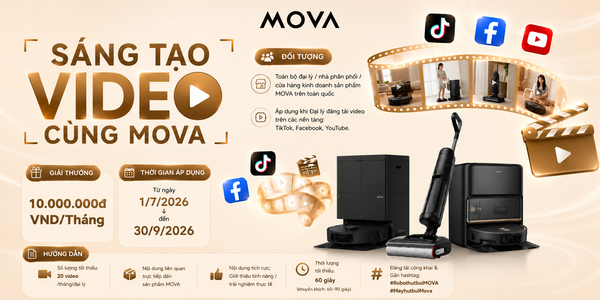 Chương trình "Sáng tạo video cùng MOVA" dành cho hệ thống đại lý toàn quốc