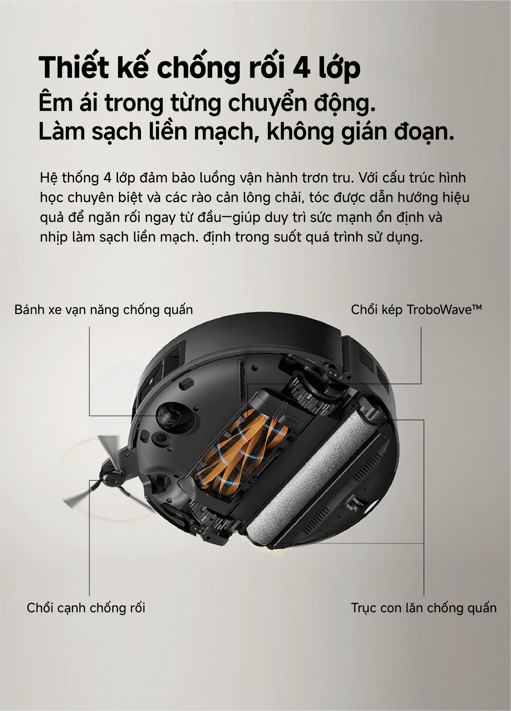 Mova Z70 Ultra roller